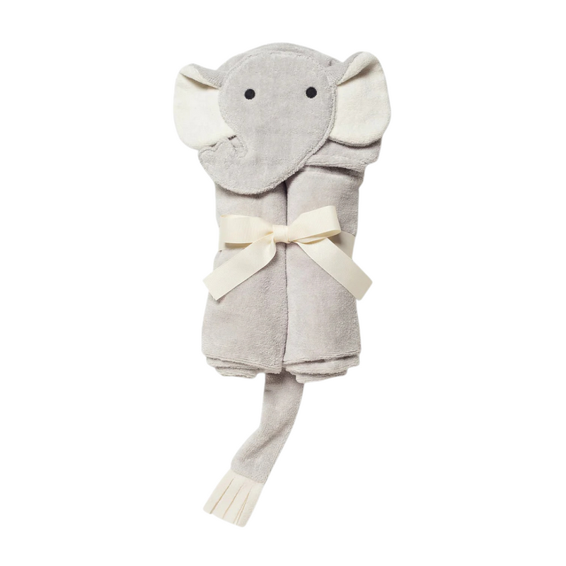Bath Wrap - Grey Elephant