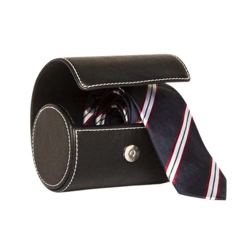 The Necktie Travel Roll Black