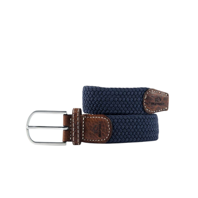 Slate Blue Woven Belt Size 0  27"/31"
