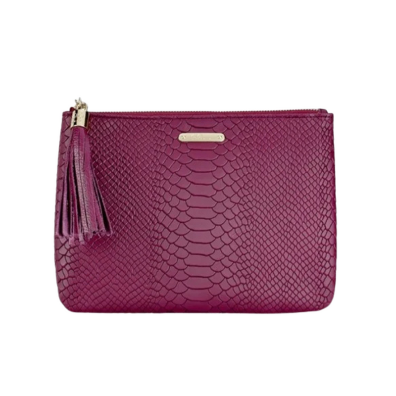 All in One Mulberry Python Slip Pocket