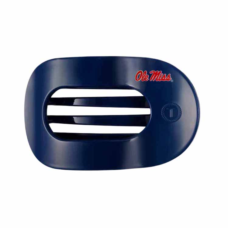 University of Mississippi Flat Hair Clip Medium