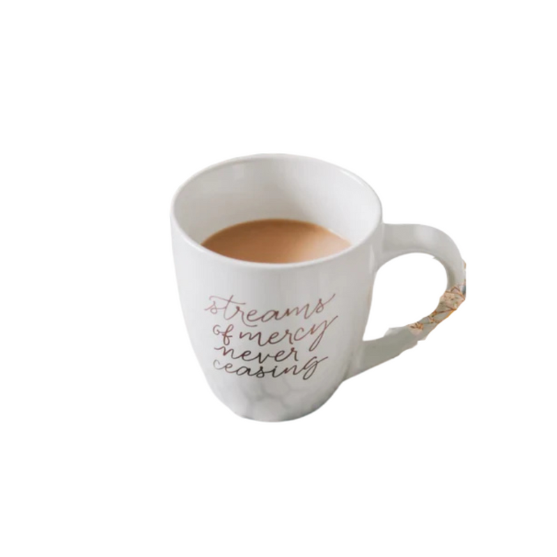 Streams Of Mercy Gold Foil Mug