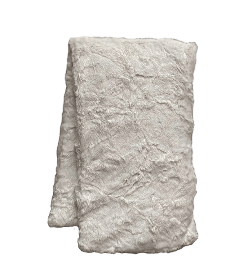 Heatable Therapy Spa Wrap Lux Fur White