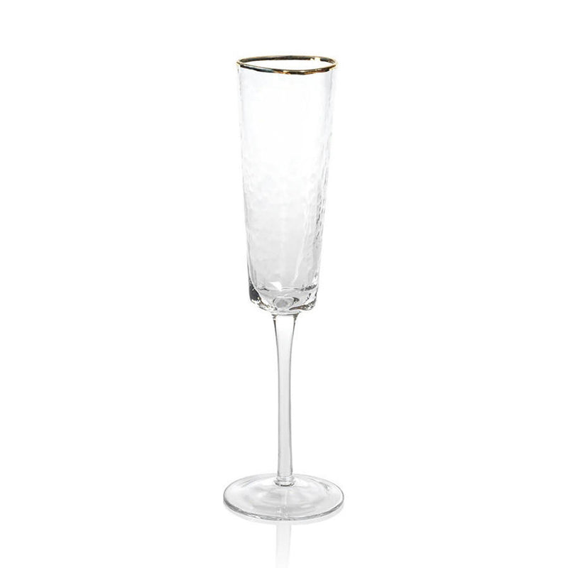 Triangular Champagne Flute-Set of 2