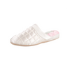 Jackie Satin Quilted Slipper
