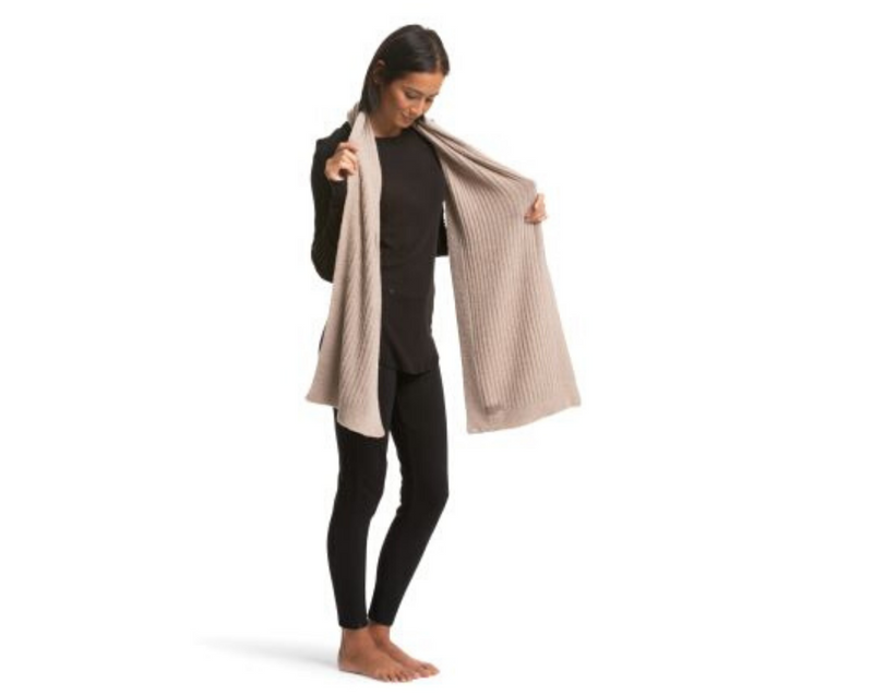 Barefoot Dreams Cozy Chic Lite Ribbed Scarf