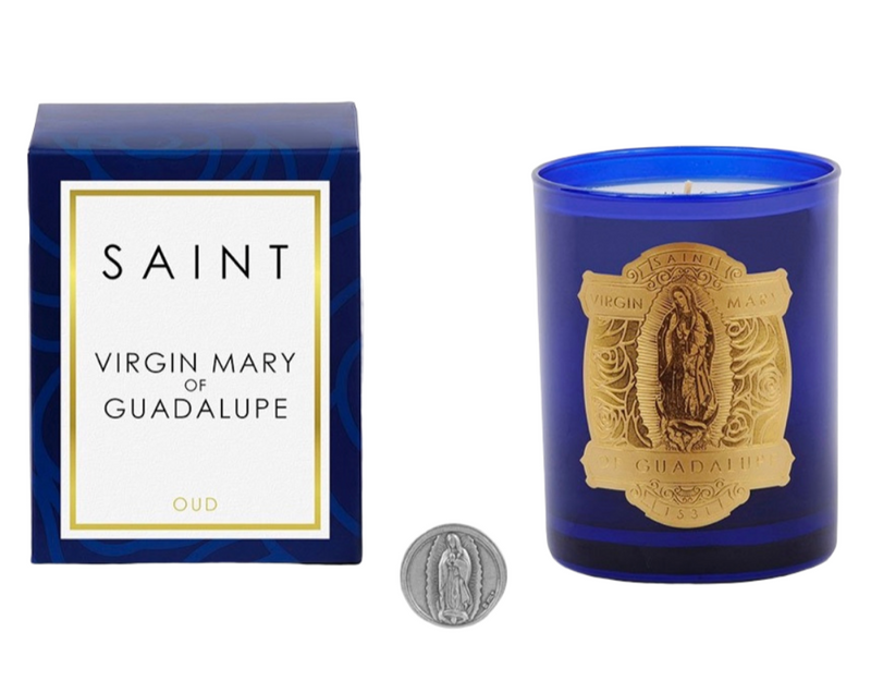 SAINT Virgin Mary of Guadalupe Candle